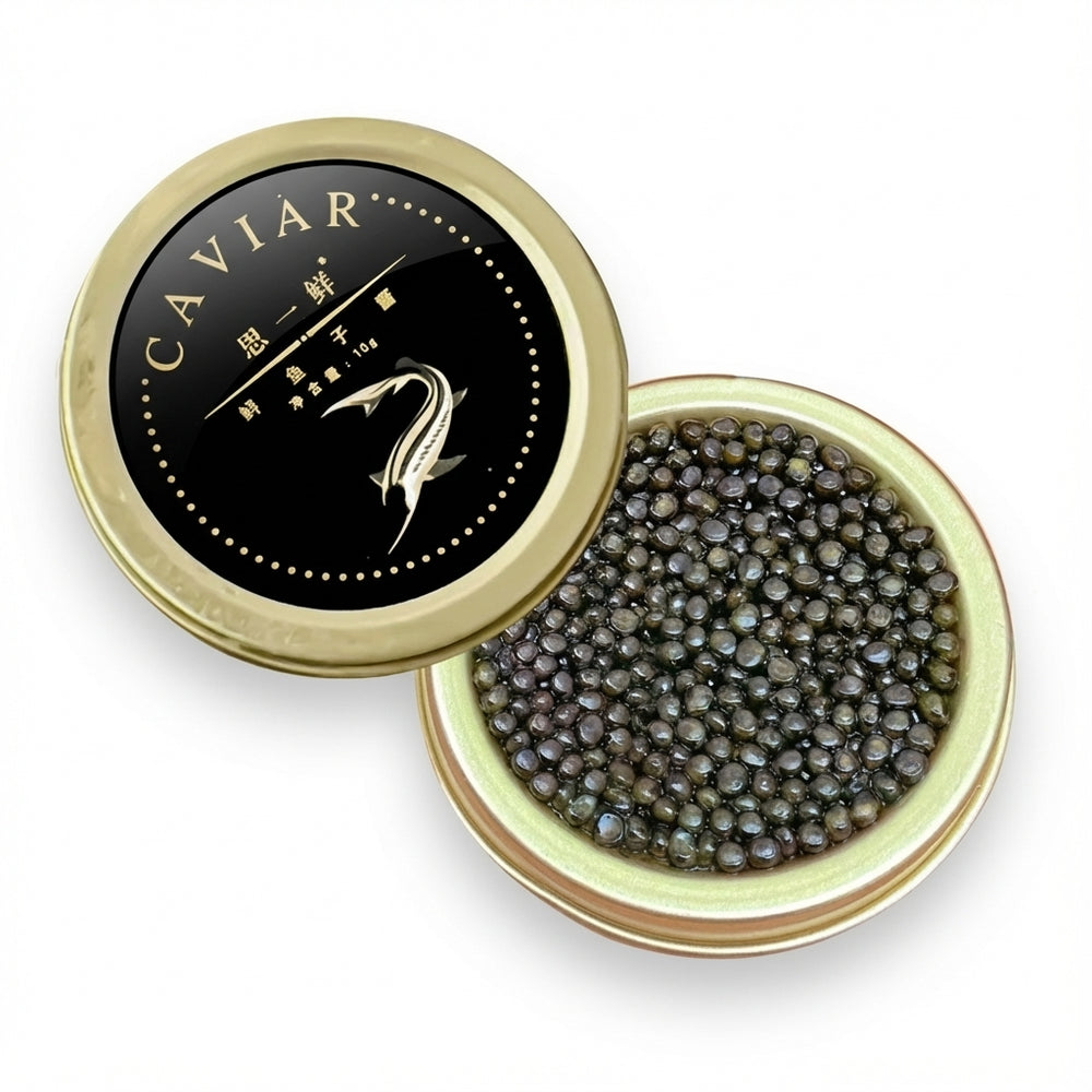 Luxury Black Caviar in Jar | Smooth Texture & Rich Ocean Flavor
