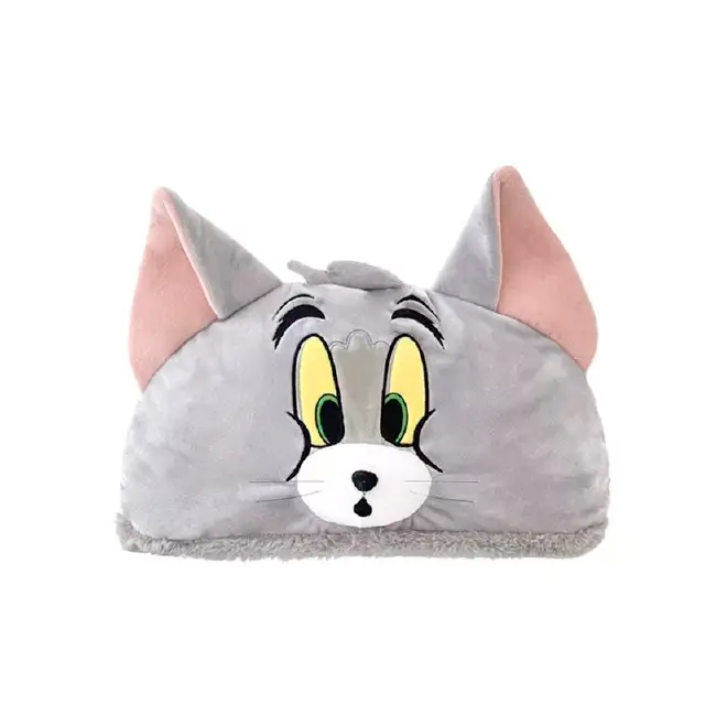 Cute Cartoon Hand Warmer Pillow｜Cute / Jerry / Tom / Strawberry Bear Plush Cushion, Soft Nap Pillow, Gift Edition