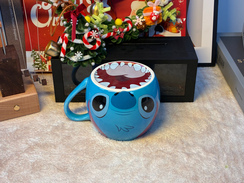 3D Ceramic Mug｜Cute Cartoon Coffee Cup, Creative Milk Mug, Home & Gift Mug