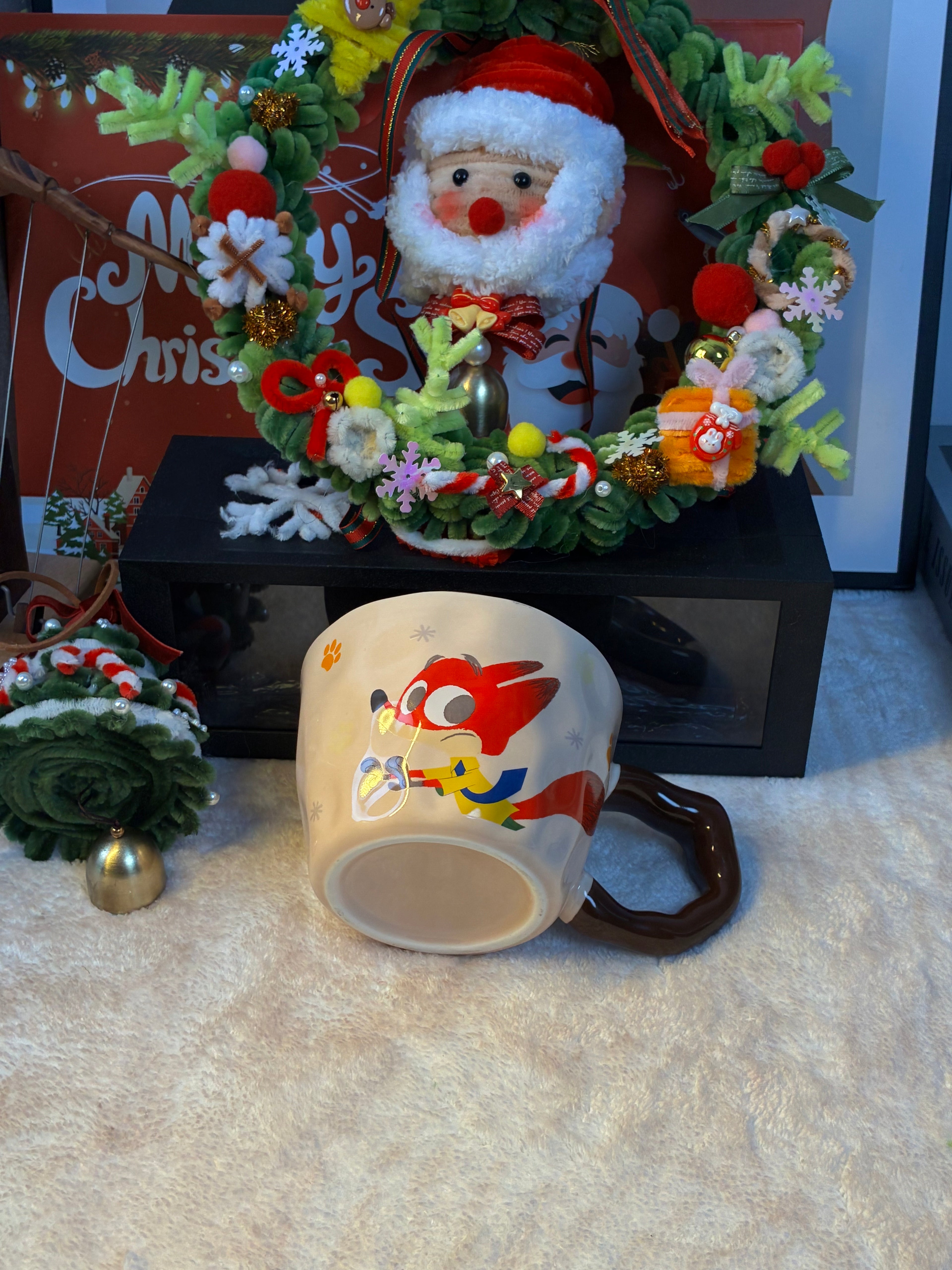 Fox Ceramic Mug｜Cute Cartoon Coffee Cup, Creative Milk Mug, Home & Gift Use