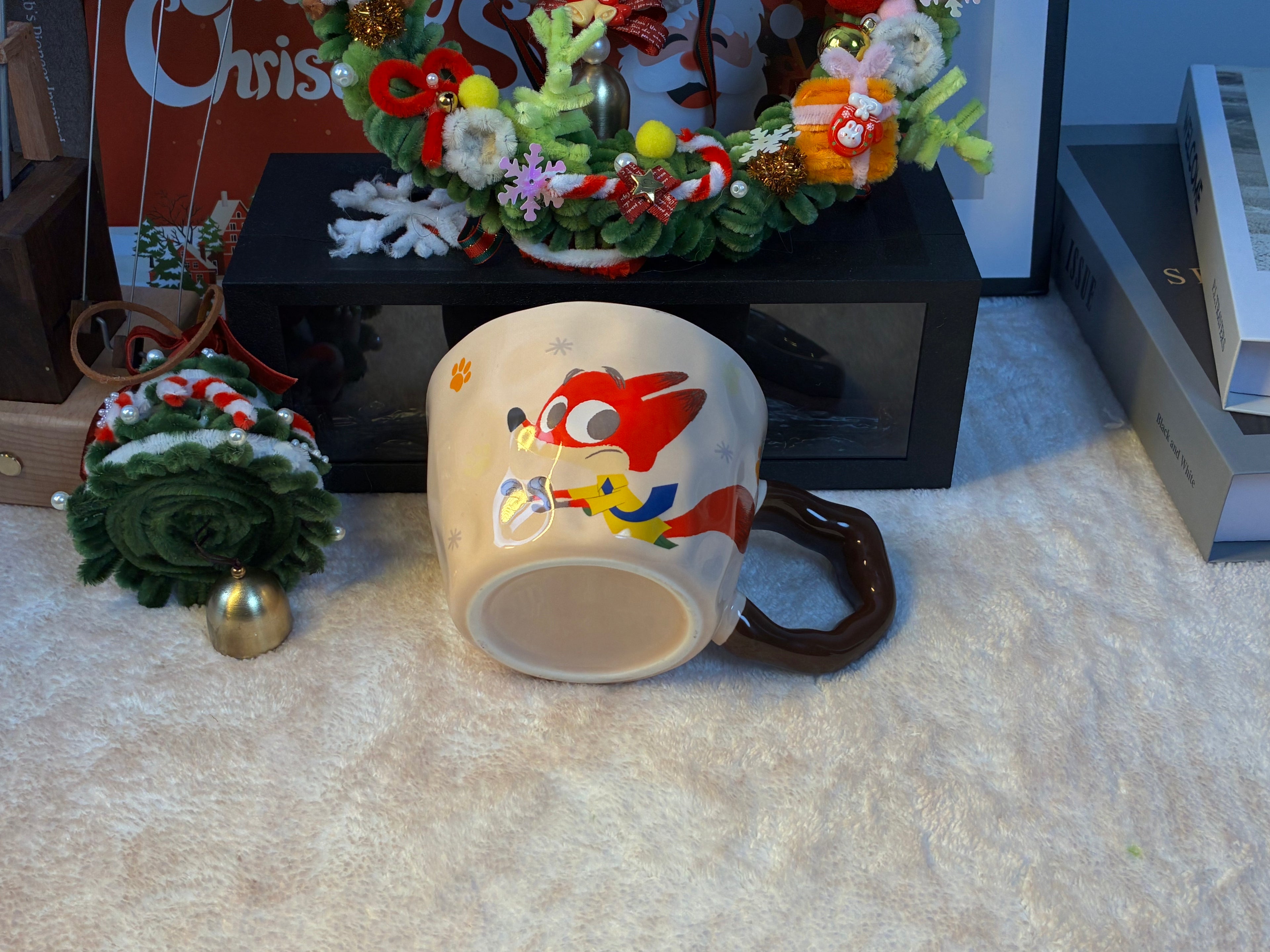 Fox Ceramic Mug｜Cute Cartoon Coffee Cup, Creative Milk Mug, Home & Gift Use