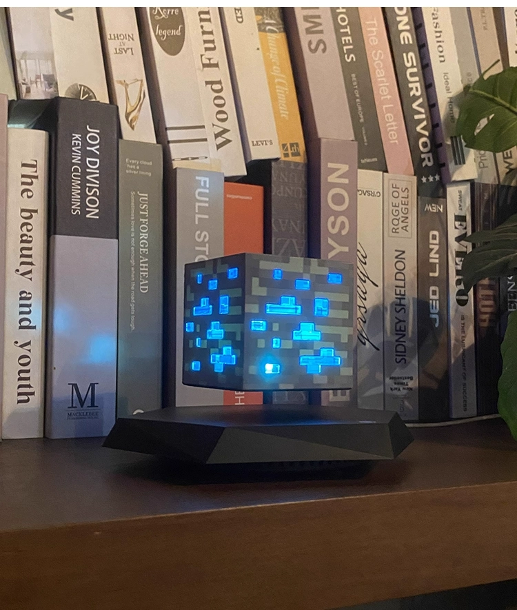 ✨ Floating Pixel Light Cube – Magnetic Levitating LED Ambient Lamp, Creative Desk Decor, Night Light & Gift Toy