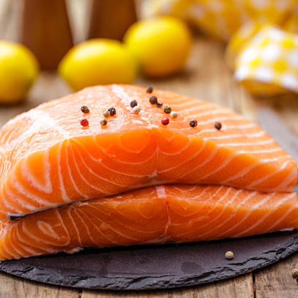 Whole Salmon 20 lb | Cold-Water Raised | Sashimi-Ready for Home & Commercial Use