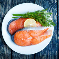 Whole Salmon 20 lb | Cold-Water Raised | Sashimi-Ready for Home & Commercial Use